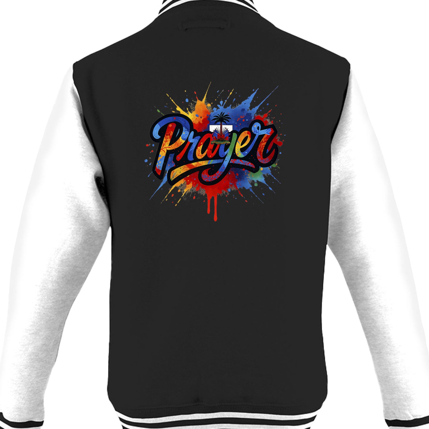 JET BLACK/ WHITE - BACK